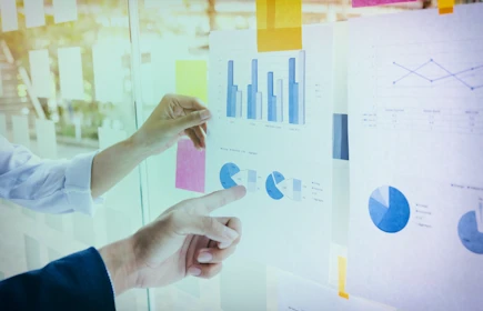 How is a low-code project management application built?